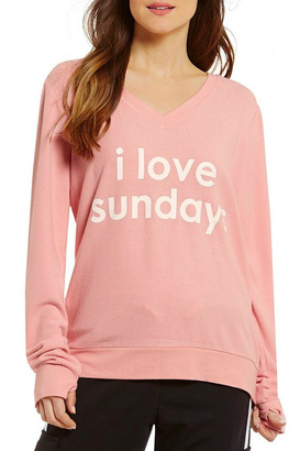 Peace Love World Sunday Comfy Sweatshirt