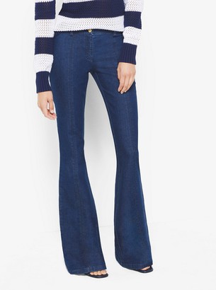 Michael Kors Collection Seamed Flared Jeans
