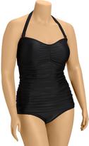 Thumbnail for your product : Old Navy Women's Plus Halter Tankini Tops