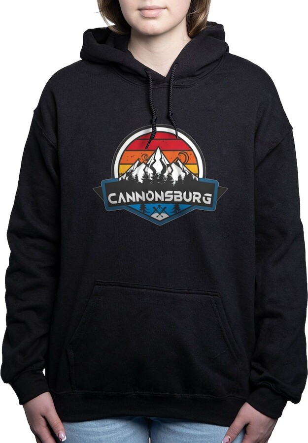 CafePress Cannonsburg Ski Area Cannonsburg Michigan Sweatshirt Women's Dark Pullover Hoodie Sweatshirt Black