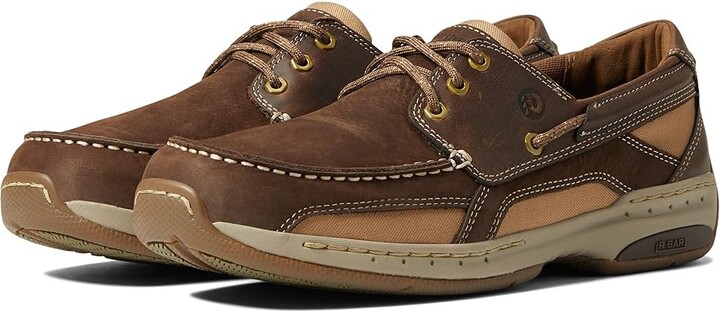 Dunham Captain Boat Shoe Men's Shoes Java : 9 D (M), Textile/Leather