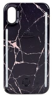 LuMee Metallic Marble Duo iPhone X Case