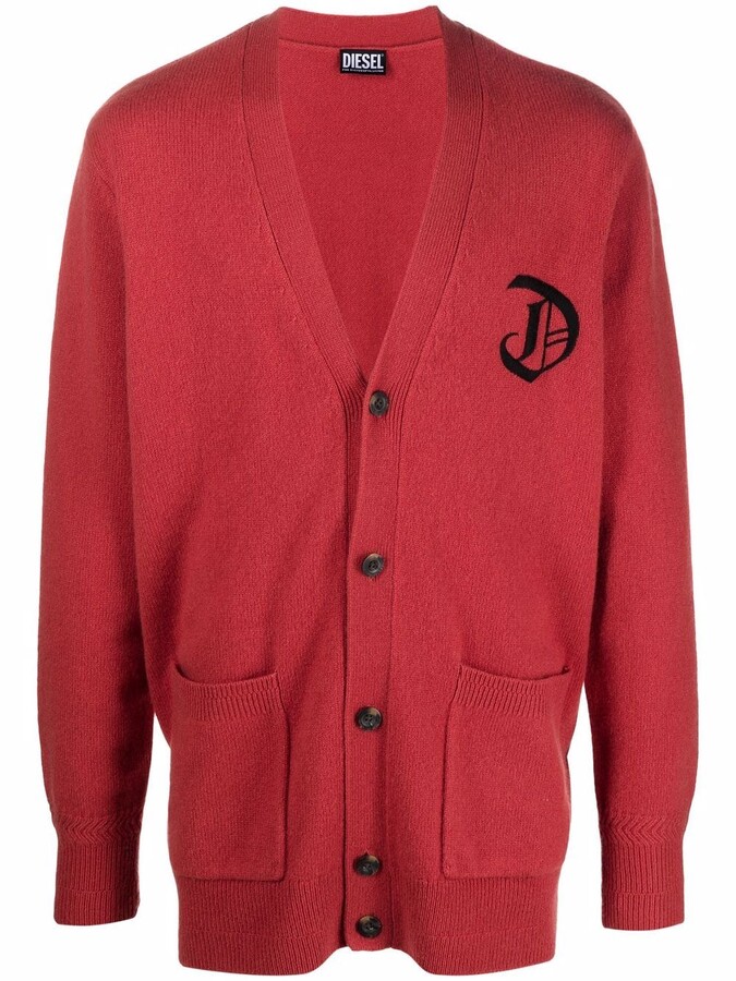 Mens Red Cardigan Shop The World S Largest Collection Of Fashion Shopstyle