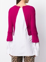 Thumbnail for your product : Kenzo Layered Knitted Top