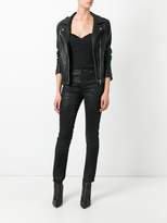 Thumbnail for your product : Saint Laurent skinny fit coated jeans