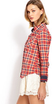 Thumbnail for your product : Forever 21 Square Dance Plaid Shirt
