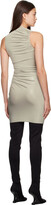 Thumbnail for your product : Rick Owens Lilies Taupe Svita Minidress