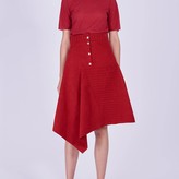 Thumbnail for your product : Acephala Asymmetric Button Skirt