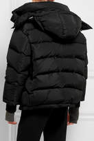 Thumbnail for your product : Balenciaga Swing Doudoune Oversized Hooded Quilted Shell Down Coat - Black