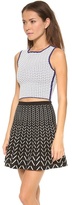 Thumbnail for your product : Ohne Titel Chevron Crop Tank