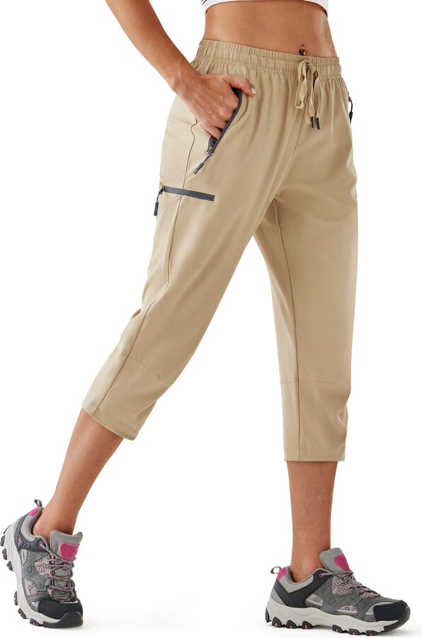 URBEST Women's Hiking Cargo Pants Outdoor Lightweight Quick Dry Water