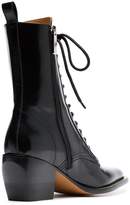 Thumbnail for your product : Chloé black 60 lace-up leather boots