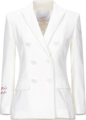 Giada Benincasa Suit Jacket Ivory