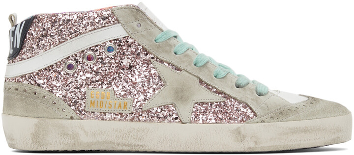 Derfor have tillid Bule Golden Goose Mid Star Sneakers Women | Shop the world's largest collection  of fashion | ShopStyle