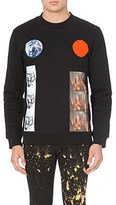 Thumbnail for your product : Raf Simons Planet Circle cotton-jersey sweatshirt