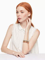 Thumbnail for your product : Kate Spade Heavy metals ruffle bangle