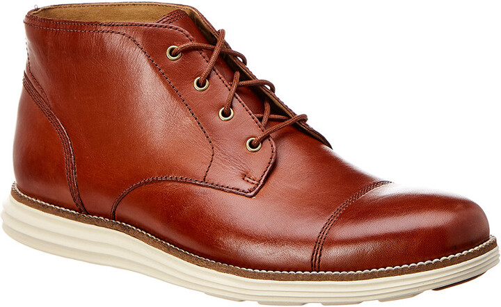 cole haan cap toe boot