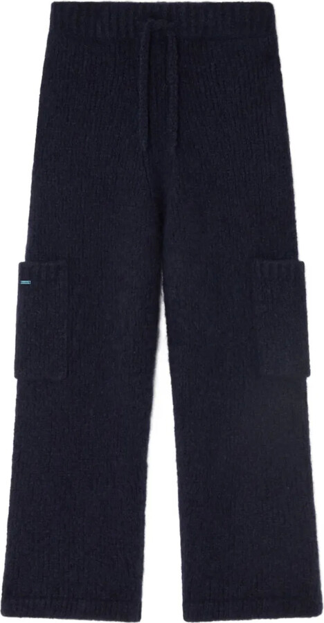 Alanui Patch-Pocket Knitted Trousers