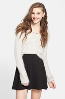 Thumbnail for your product : Lily White Skater Skirt (Juniors)