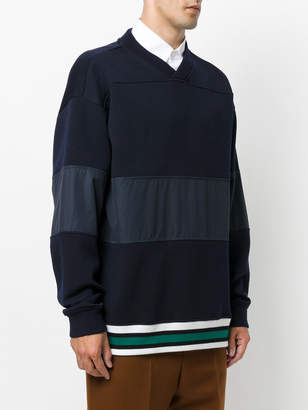 Marni stripe insert sweater