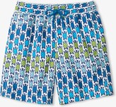 Thumbnail for your product : Hatley Sea Turtles Swim Trunks, Size 6