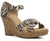 Thumbnail for your product : White Mountain Outshine Zebra Wedge Sandal