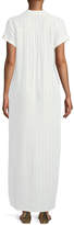 Thumbnail for your product : Onia Kim Button-Front Striped Coverup Maxi Dress