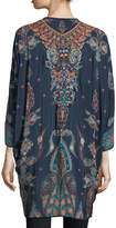 Thumbnail for your product : Tolani Shara Printed Kimono Jacket, Plus Size
