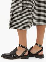 Thumbnail for your product : See by Chloe Studded-strap Leather Loafers - Womens - Black