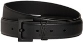 Thumbnail for your product : Saint Laurent Monogram Leather Belt