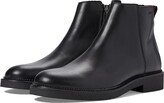 Thumbnail for your product : HUGO BOSS Luxity Leather Zip-Up Ankle Boot (Black) Men's Shoes