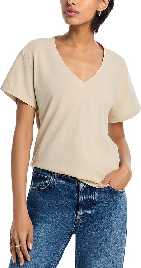 perfectwhitetee Hendrix V Neck Tee