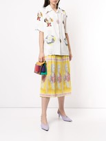 Thumbnail for your product : Tata-Naka Pleated Printed Skirt
