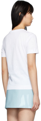Emilio Pucci White Printed Logo T-Shirt