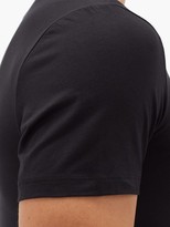Thumbnail for your product : Hanro Crew-neck Stretch-cotton Jersey T-shirt - Black