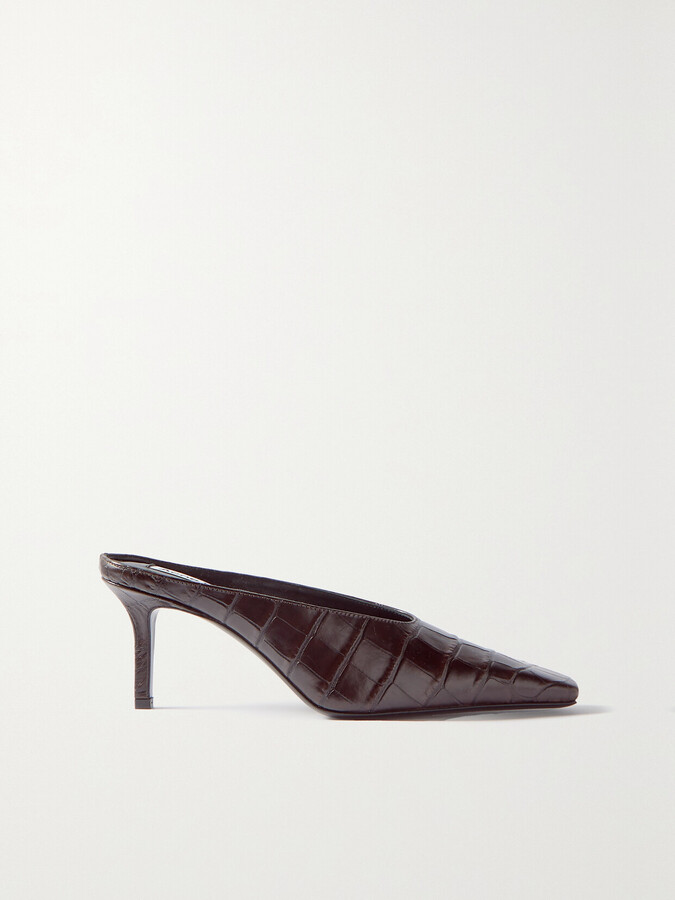サンダル・ミュール Acne Studios Buckle Mules - Acne Studios - Leather - Brown 26378867_57733480_1000.jpg