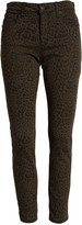 Thumbnail for your product : STS Blue Ellie Leopard Print High Rise Ankle Skinny Jeans