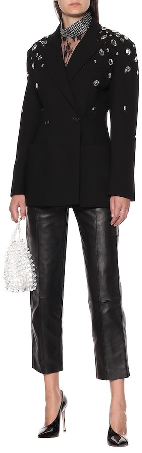 Christopher Kane Crystal Embellished Blazer Shopstyle