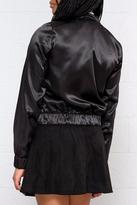 Thumbnail for your product : Tom Tailor Cropped Satin Bomber