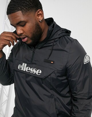 Ellesse plus Ion overhead with reflective in black ShopStyle