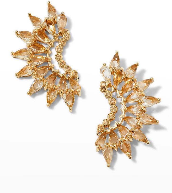 Mignonne Gavigan Cheri Post Earrings Gold Shopstyle