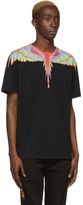 Thumbnail for your product : Marcelo Burlon County of Milan Black Fluo Wings T-Shirt