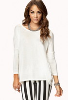 Thumbnail for your product : Forever 21 3/4 Sleeve Boxy Top