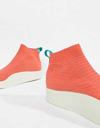 adidas Adilette Primeknit Sock Summer Sneakers In Orange CM8227 - ShopStyle