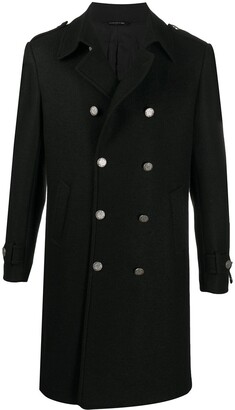 Tonello Double-Breasted Tailored Coat