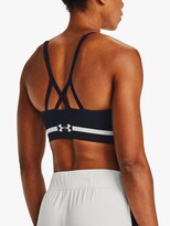 Thumbnail for your product : Under Armour Seamless Low Long Sports Bra, Black