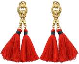 Thumbnail for your product : idealway 6 Colors idealway Women's Girls Gold Plated Elegant Jewellery Bohemia Ethnic Tassels Dangle Stud Earrings Eardrop
