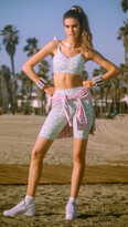 Thumbnail for your product : Onzie High Rise Floral Bike Shorts