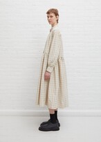 Thumbnail for your product : Casey Casey Natural Check Yuki Dress