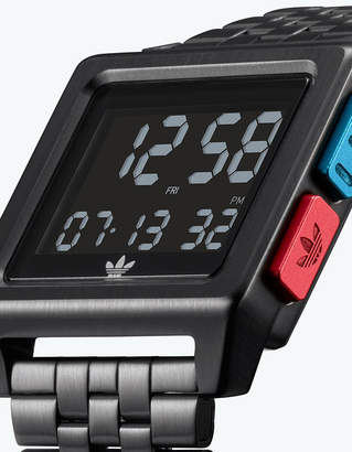 adidas ARCHIVE M1 Black, Blue & Red Watch